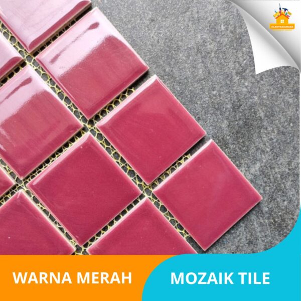 Mozaik Tile Red