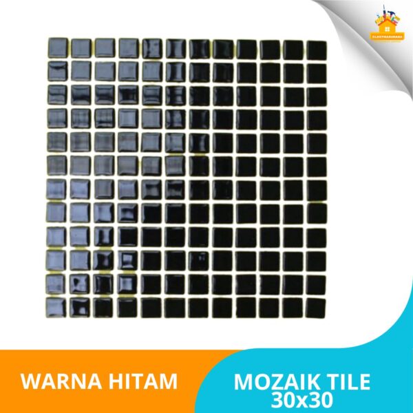 Mozaik Tile Hitam